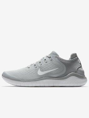 Nike Free Run Running Shoes Wolf Gray/White 8.5